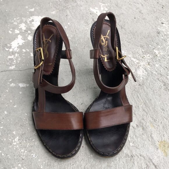 YSL heeled sandals - Picture 4 of 8